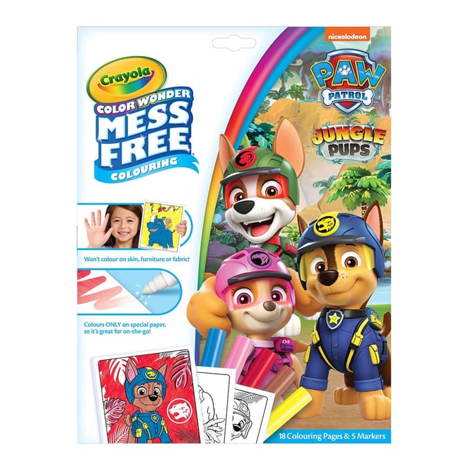 Crayola Colour Wonder Mess Free Colouring Paw Patrol
