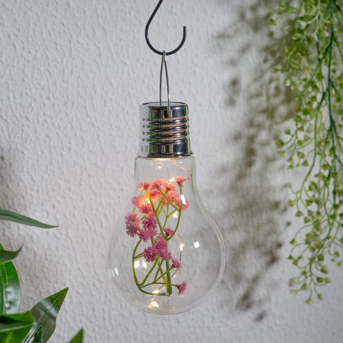 Firefly Floral Bulb Solar Light