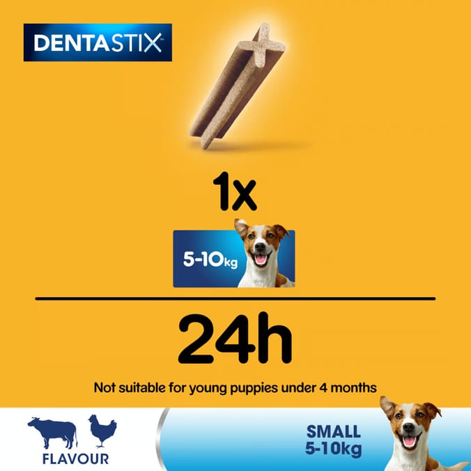 Pedigree 35 Pack Denta Stix Daily Adult Small Dog Treats 550g