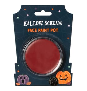 Hallow Scream Face Paint Pot - Red