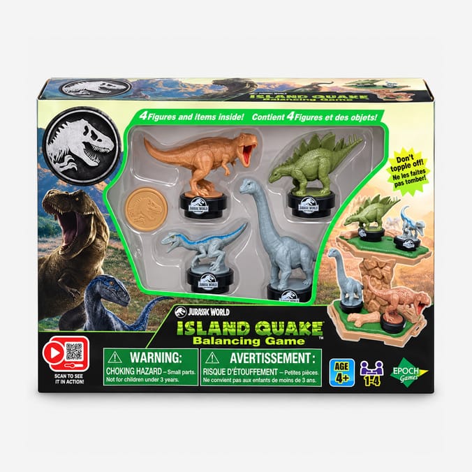Jurassic World Island Quake Balancing Game