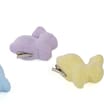 Happy Easter Flocked Bunny Clip Decoration 6 Pack
