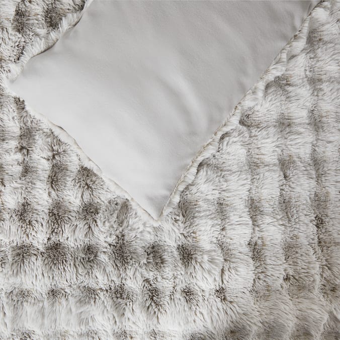 The Winter Warmer Collection Brushed Faux Fur Duvet Set