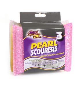 Squeaky Clean Pearl Scourers 3 Pack