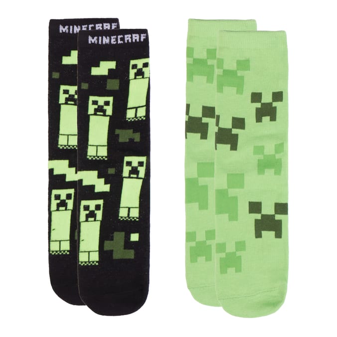 Minecraft Socks 2 Pack