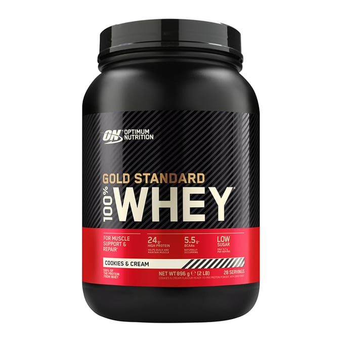 Optimum Nutrition Gold Standard 100% Whey 896g - Cookies & Cream