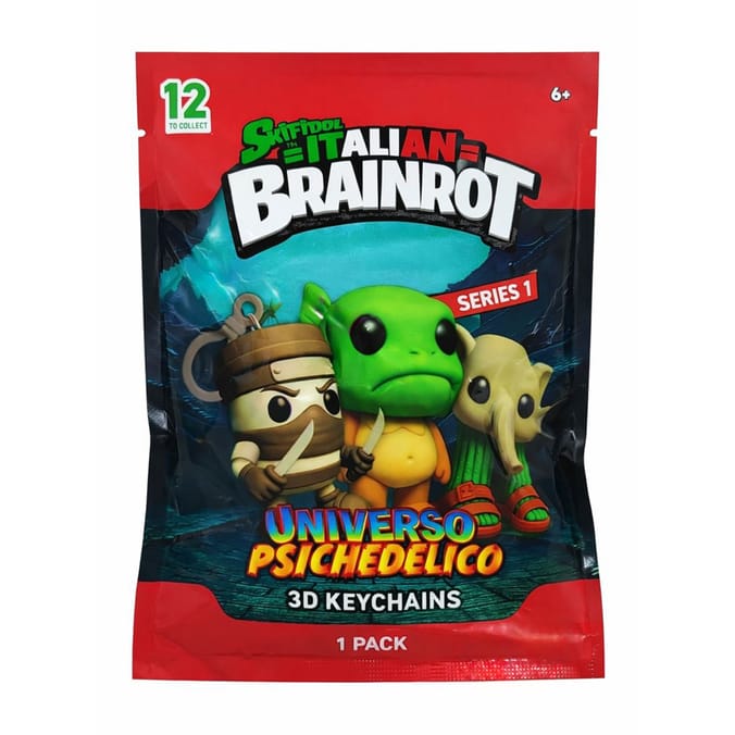 Skifidol Italian Brainrot Universo Psichedelico Series 1 3D Keychains