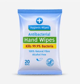 Hygienic Antibacterial Hand Wipes x36