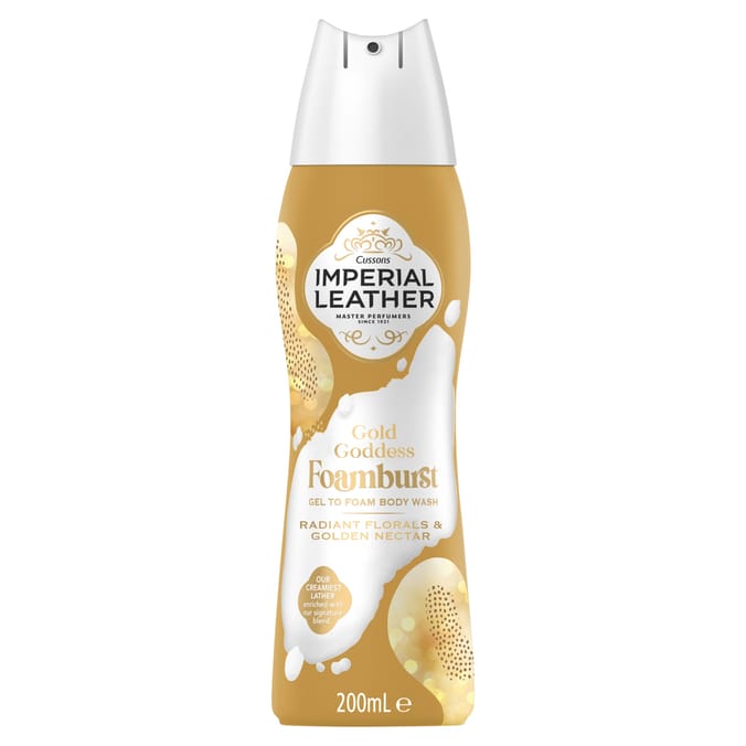 Imperial Leather Foamburst 200ml - Gold Goddess