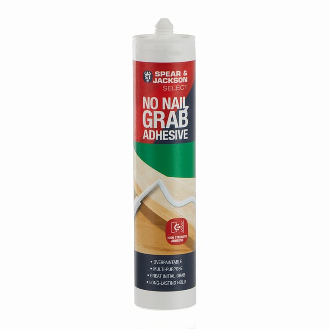 Spear & Jackson Select No Nail Grab Adhesive 280ml
