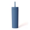 Hydrate Double Wall Bottle With Straw 480ml