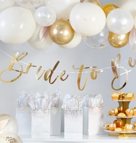 Let's Party Bride To Be Bunting