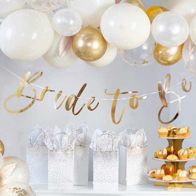 Let's Party Bride To Be Bunting