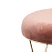 Home Collections Velvet Metal Footstool