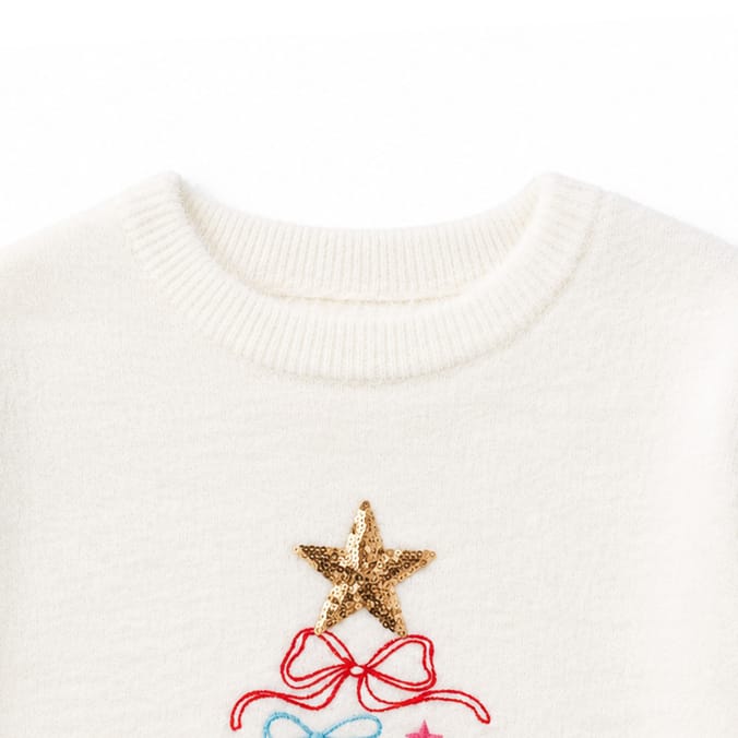 Originals Ladies Bow Christmas Jumper