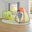 Liberty House Toys Kids Colourful Kids Play Tent & Tunnel Set 100 Colourful Balls
