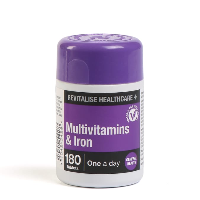 Revitalise Healthcare+ Multivitamins & Iron