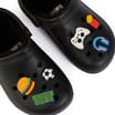 Originals Kids Black Fleece Lined Clogs
