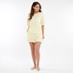 Originals Yellow Ribbed Pyjamas