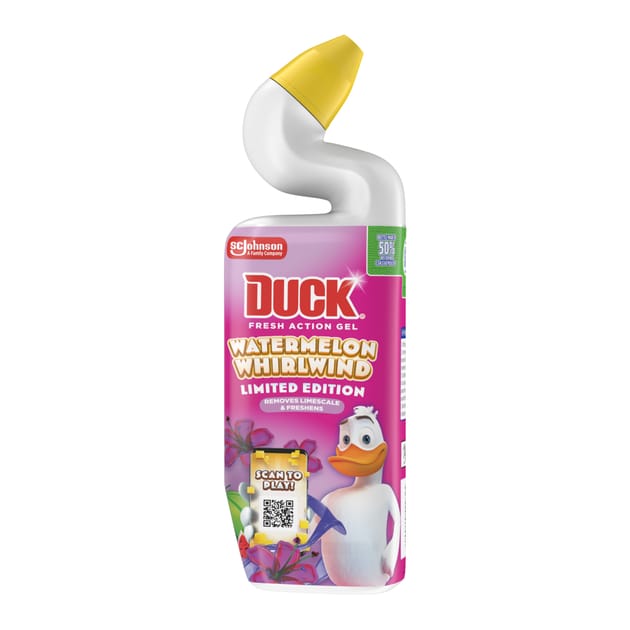 Duck Deep Action Toilet Cleaner Liquid 750ml - Watermelon Whirlwind ...