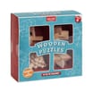 The Games Company Wooden Puzzles 4 Pack