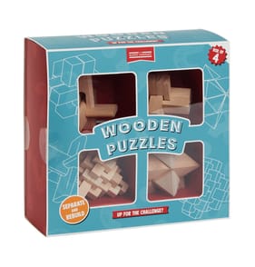 The Games Company Wooden Puzzles 4 Pack