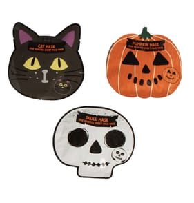 Hallow Scream Printed Sheet Face Mask 3 Pack