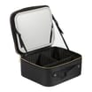 Portable Cosmetic Case with LED Mirror