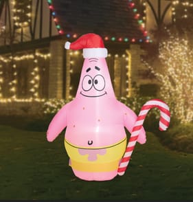 Spongebob SquarePants 1.5m Self-Inflating Light Up - Patrick