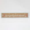 Sleigh Bells Metal Hanging Plaque - Gingerbread Street