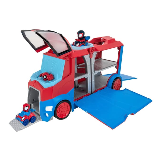 Marvel Spidey and his Amazing Friends Web Transporter - Spidey and Miles Morales