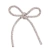 Frosted Spirit Silver Jewel Bow 6 Pack
