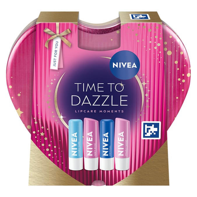 Nivea Time To Dazzle Lip Care Gift Set 
