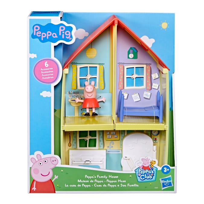 Peppa Pig Peppa's Adventures Peppa's Family House Playset F2167
