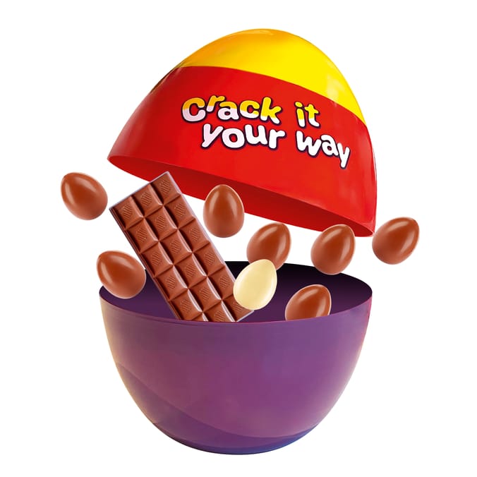 Cracking Chocolate Filled Egg 419g