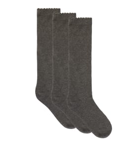 Original Grey Knee High Socks 3 Pack