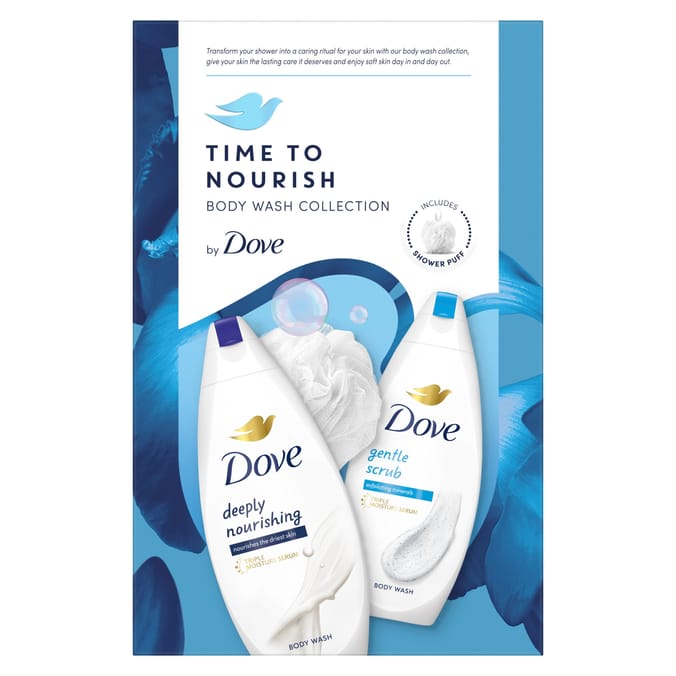 Dove Time to Nourish Body Wash Collection Gift Set