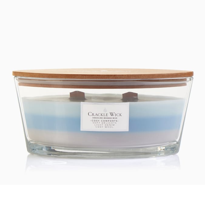 Crackle Wick Scented Candle - Cosy Comforts