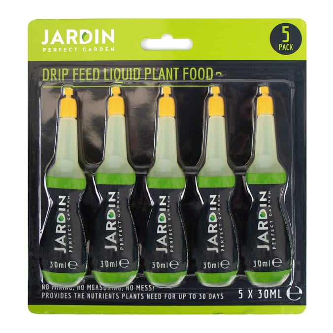 Jardin Drip Feed Liquid Plant Food 30ml 5 Pack