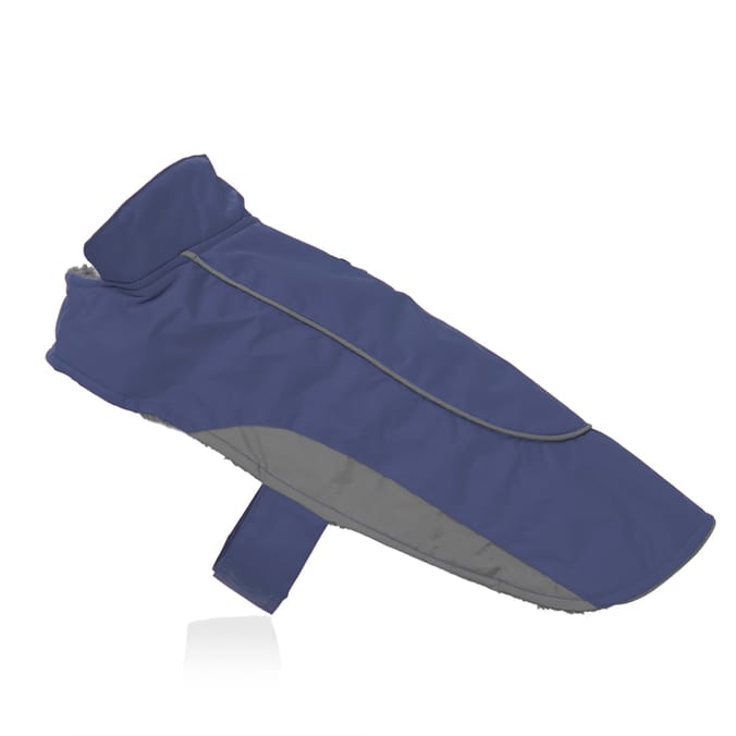 My Pets Reflective Dog Coat Navy