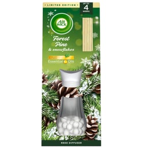 Air Wick Essential Oils Reeds Diffuser 25ml - Forest Pine & Snowflakes