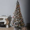 Festive Feeling Flocked Pine Needle Tree 6ft