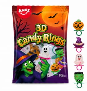 Amos 3D Candy Rings 80g