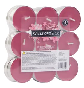 Wickford & Co. Scented Tealights 18 Pack - Cherry Blossom