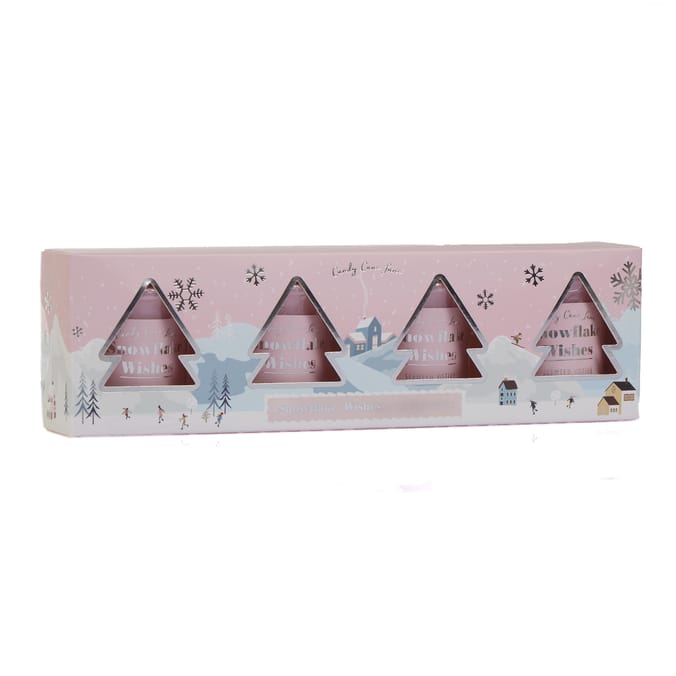 Candy Cane Lane Votive 4 Pack