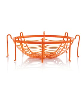 Haunted House Bowl With Spider Legs - Orange