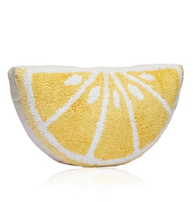 The Outdoor Edit Mediterranean Lemon Slice Cushion 