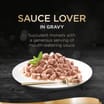 Sheba Sauce Lover Mixed Selection Cat Food Pouches 8 x 85g