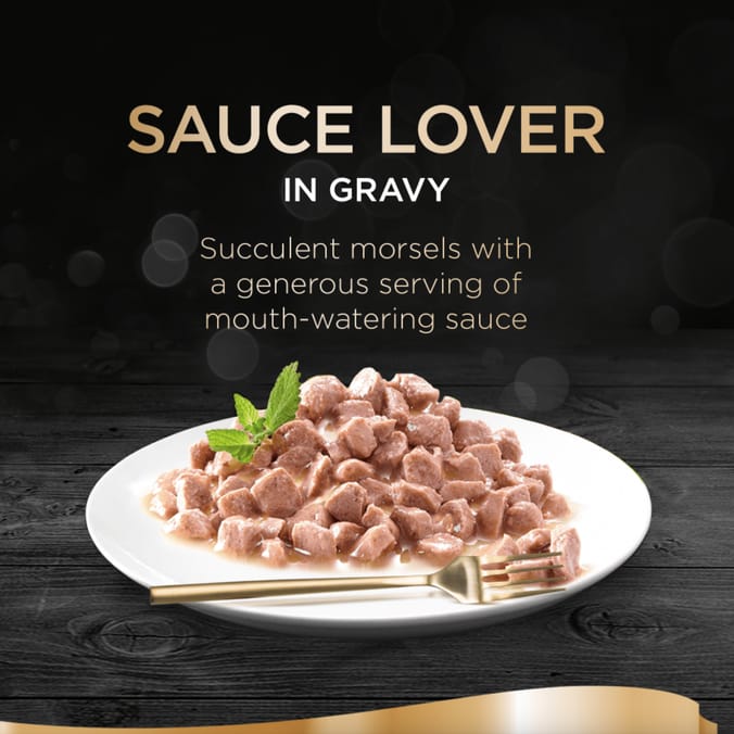 Sheba Sauce Lover Mixed Selection Cat Food Pouches 8 x 85g