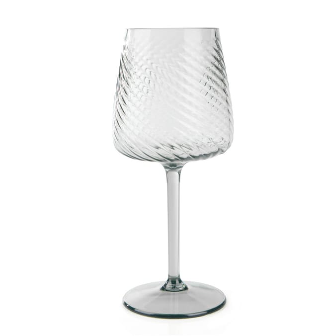 Swirl Glass Wine Set Of 4 - Clear